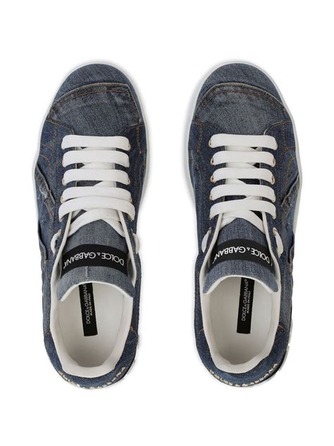 dolce and gabbana sneakers shoes|dolce and gabbana denim sneakers.